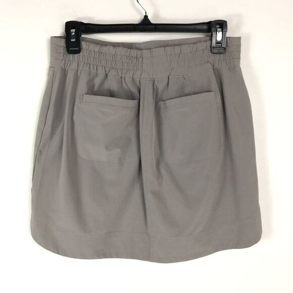 Athleta Chelsea Cargo Skort Women's Size 4 Gray Stretch Pockets Active Outdoor - Picture 4 of 11